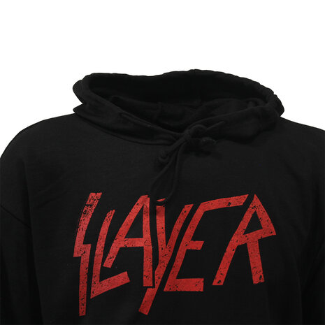 Band Merchandise Slayer Distorted Logo Band Kapuzenpullover – Offizielles Merchandise Band Merchandise Slayer Distorted Logo Band Kapuzenpullover – Offizielles Merchandise