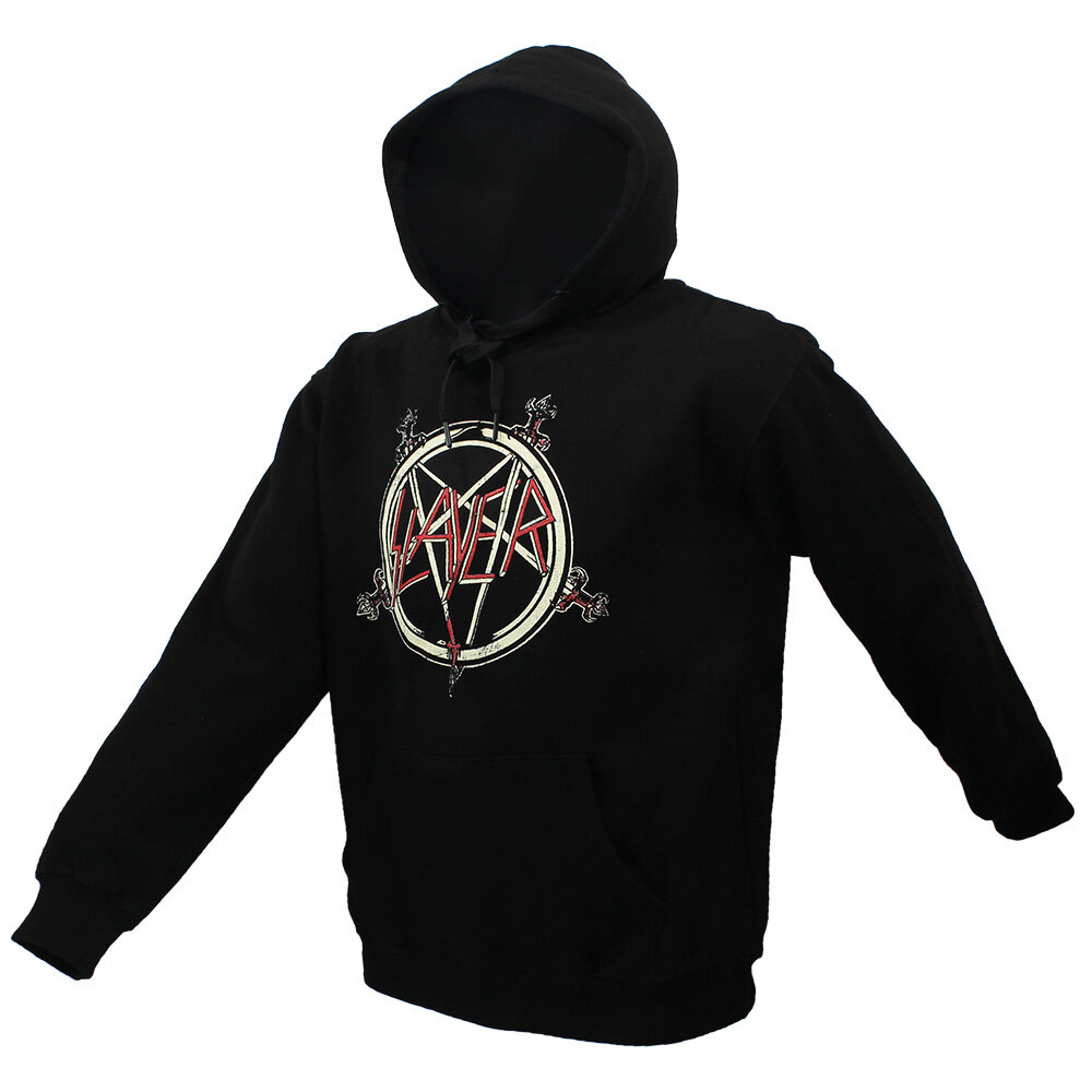 Band Merchandise Slayer Pentagram Hoodie Trui - Officiële Merchandise Band Merchandise Slayer Pentagram Hoodie Trui - Officiële Merchandise