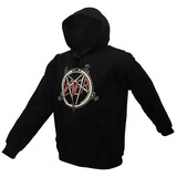 Band Merchandise Slayer Pentagram Hoodie Trui Band Merchandise Slayer Pentagram Hoodie Trui