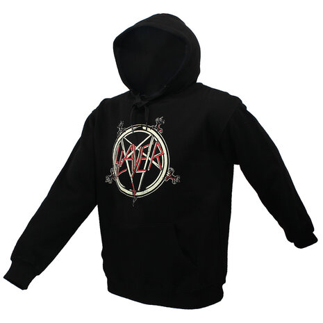 Band Merchandise Slayer Pentagram Hoodie Sweater - Official Merchandise Band Merchandise Slayer Pentagram Hoodie Sweater - Official Merchandise