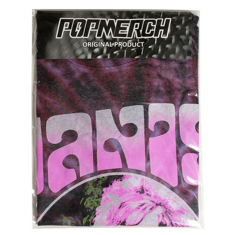 Band Merchandise Janis Joplin Pink Shades Dip Dye T-Shirt - Officiële Merchandise Band Merchandise Janis Joplin Pink Shades Dip Dye T-Shirt - Officiële Merchandise