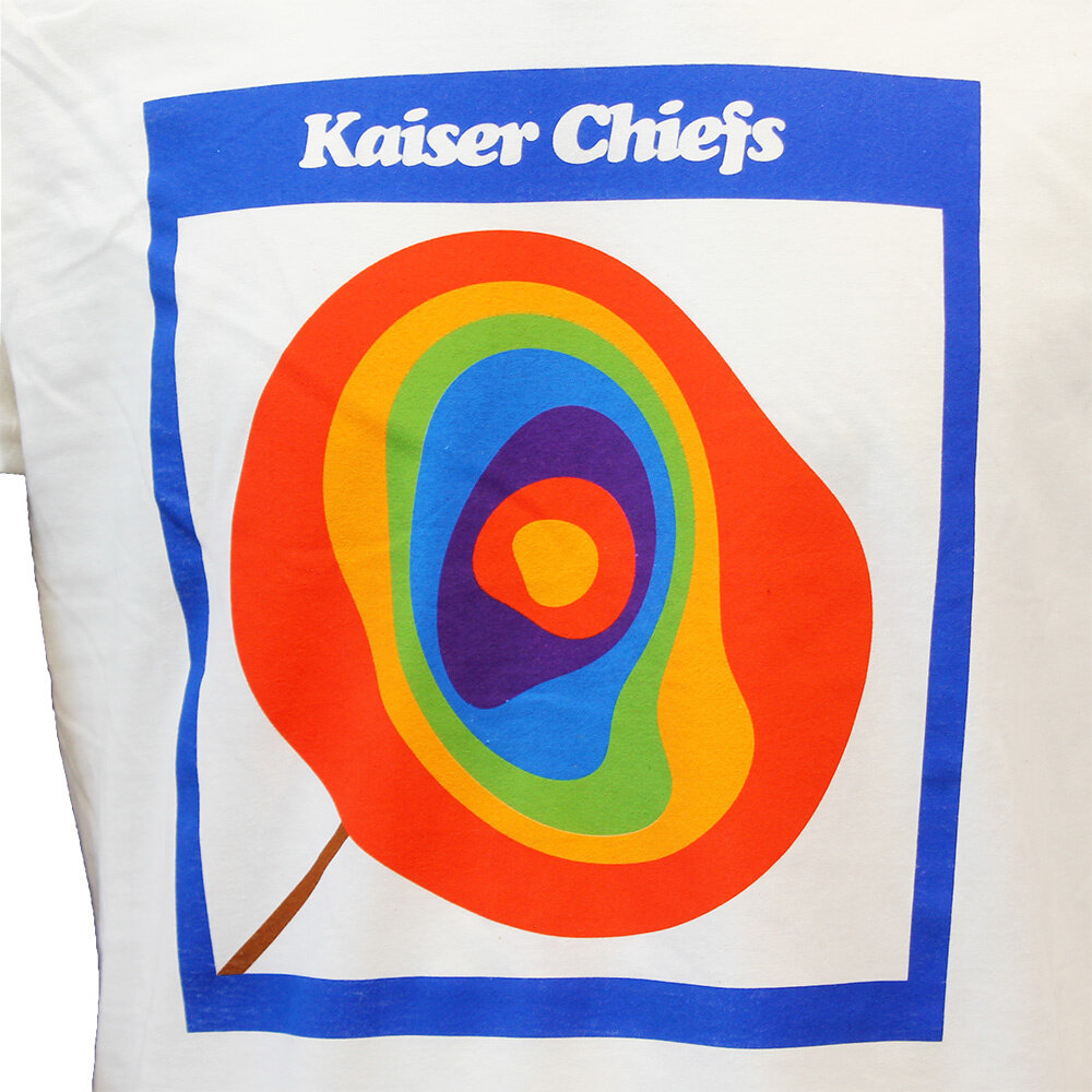 Band Merchandise Kaiser Chiefs Lollipop T-Shirt - Officiële Merchandise Band Merchandise Kaiser Chiefs Lollipop T-Shirt - Officiële Merchandise