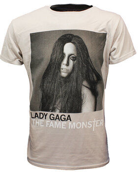Band Merchandise Lady Gaga Fame Monster T-Shirt Band Merchandise Lady Gaga Fame Monster T-Shirt
