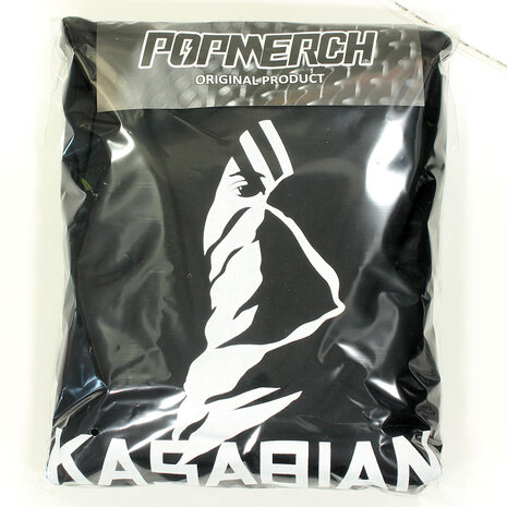 Band Merchandise Kasabian Ultra Face Hoodie Sweater Trui - Officiële Merchandise Band Merchandise Kasabian Ultra Face Hoodie Sweater Trui - Officiële Merchandise