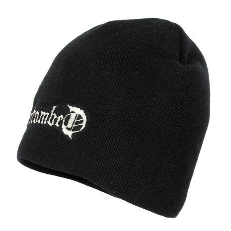 Band Merchandise Entombed Band Logo Beanie Hat Black - Official Merchandise Band Merchandise Entombed Band Logo Beanie Hat Black - Official Merchandise