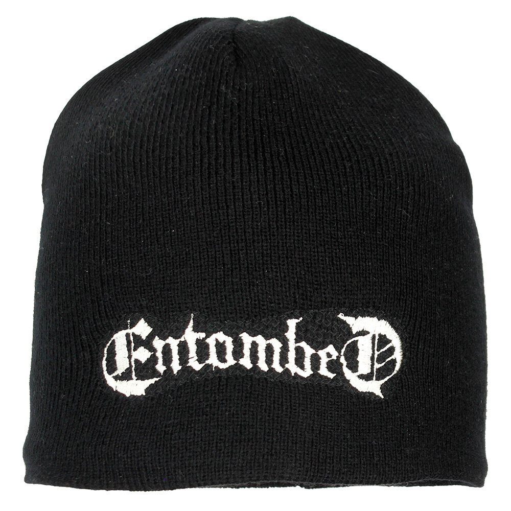 Band Merchandise Entombed Band Logo Beanie Mütze Schwarz – Offizielles Merchandise Band Merchandise Entombed Band Logo Beanie Mütze Schwarz – Offizielles Merchandise