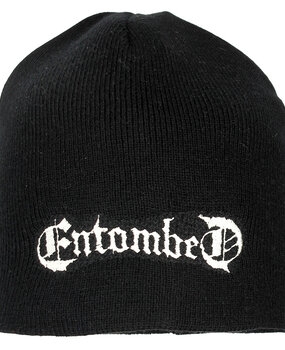 Band Merchandise Entombed Band Logo Beanie Hat Band Merchandise Entombed Band Logo Beanie Hat