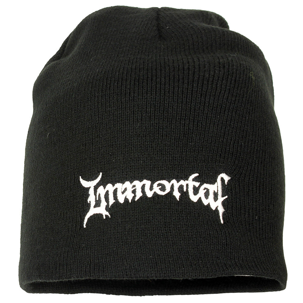 Band Merchandise Immortal Band Logo Beanie Muts - Officiële Merchandise Band Merchandise Immortal Band Logo Beanie Muts - Officiële Merchandise