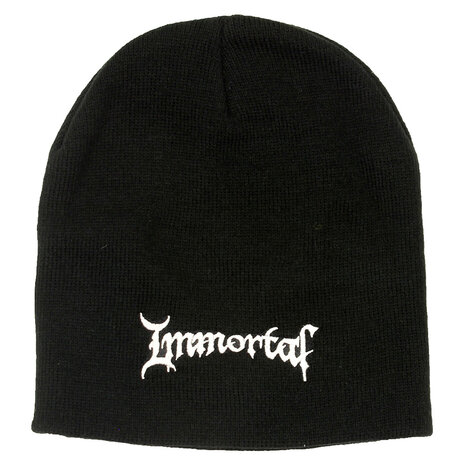 Band Merchandise Immortal Band Logo Beanie Muts - Officiële Merchandise Band Merchandise Immortal Band Logo Beanie Muts - Officiële Merchandise