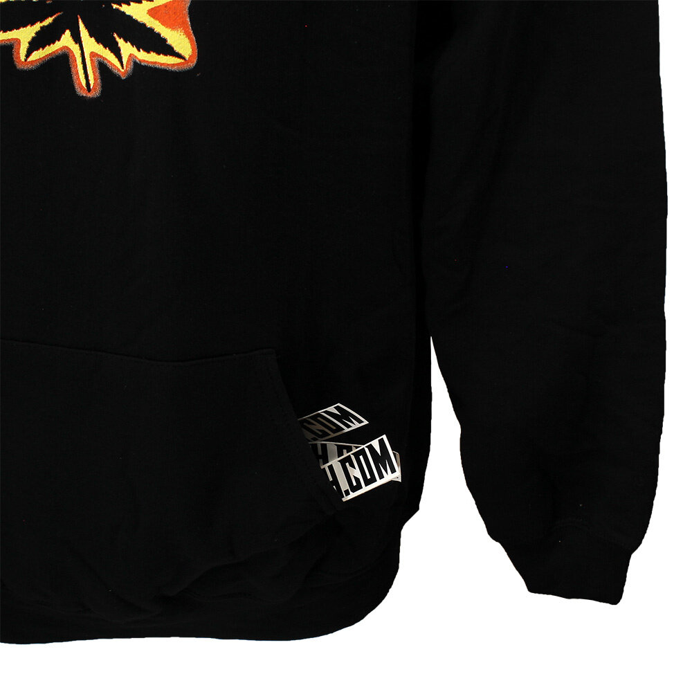 Popmerch Originals Brandend Wietblad Hoodie Trui - Origineel Design Popmerch Originals Brandend Wietblad Hoodie Trui - Origineel Design