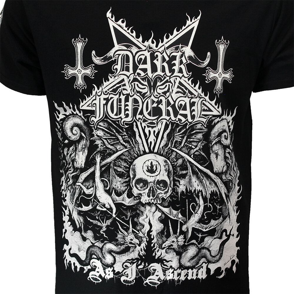 Band Merchandise Dark Funeral As I Ascend T-Shirt - Officiële Merchandise Band Merchandise Dark Funeral As I Ascend T-Shirt - Officiële Merchandise