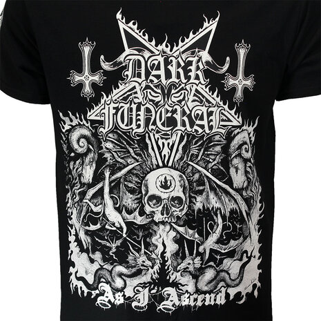 Band Merchandise Dark Funeral As I Ascend T-Shirt - Officiële Merchandise Band Merchandise Dark Funeral As I Ascend T-Shirt - Officiële Merchandise