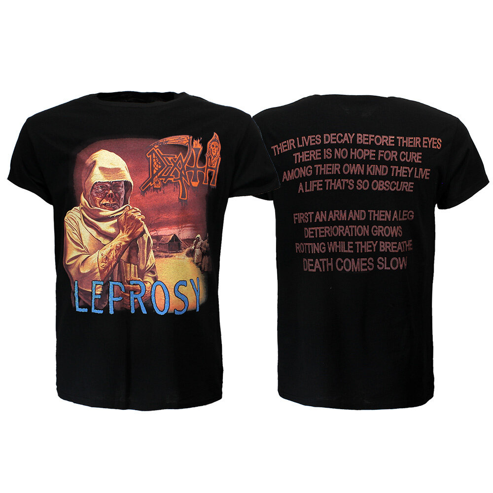 Band Merchandise Death Leprosy T-Shirt – Offizielles Merchandise Band Merchandise Death Leprosy T-Shirt – Offizielles Merchandise
