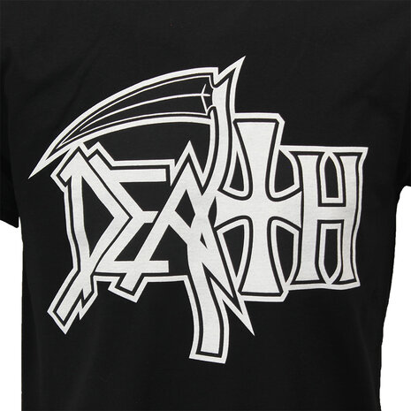 Band Merchandise Offizielles Band-T-Shirt mit Death-Logo – offizielles Merchandise Band Merchandise Offizielles Band-T-Shirt mit Death-Logo – offizielles Merchandise