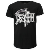 Band Merchandise Offizielles Band-T-Shirt mit Death-Logo Band Merchandise Offizielles Band-T-Shirt mit Death-Logo