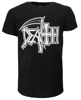 Band Merchandise Death Logo Official Band T-Shirt Band Merchandise Death Logo Official Band T-Shirt