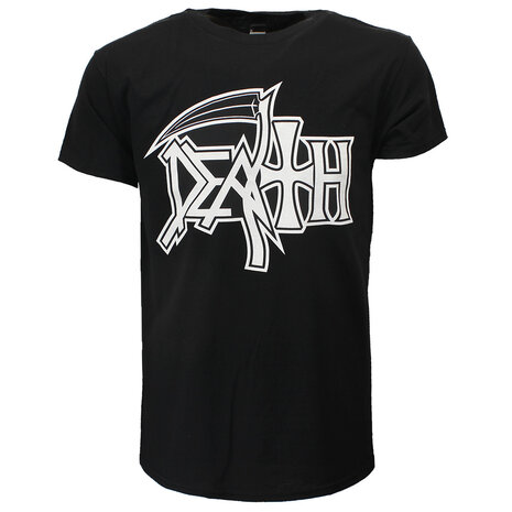 Band Merchandise Offizielles Band-T-Shirt mit Death-Logo – offizielles Merchandise Band Merchandise Offizielles Band-T-Shirt mit Death-Logo – offizielles Merchandise
