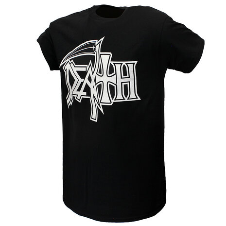 Band Merchandise Offizielles Band-T-Shirt mit Death-Logo – offizielles Merchandise Band Merchandise Offizielles Band-T-Shirt mit Death-Logo – offizielles Merchandise