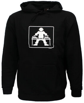 Popmerch Originals Deejay DJ Disc Jockey Hoodie Sweater Popmerch Originals Deejay DJ Disc Jockey Hoodie Sweater
