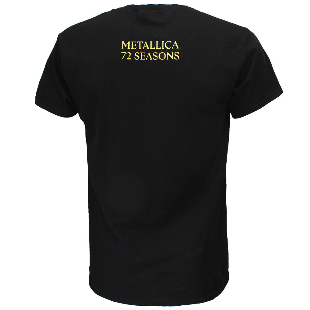 Band Merchandise Metallica 72 Seasons Burnt Robot T-Shirt - Official Merchandise Band Merchandise Metallica 72 Seasons Burnt Robot T-Shirt - Official Merchandise