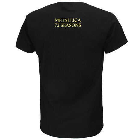 Band Merchandise Metallica 72 Seasons Burnt Robot T-Shirt - Official Merchandise Band Merchandise Metallica 72 Seasons Burnt Robot T-Shirt - Official Merchandise
