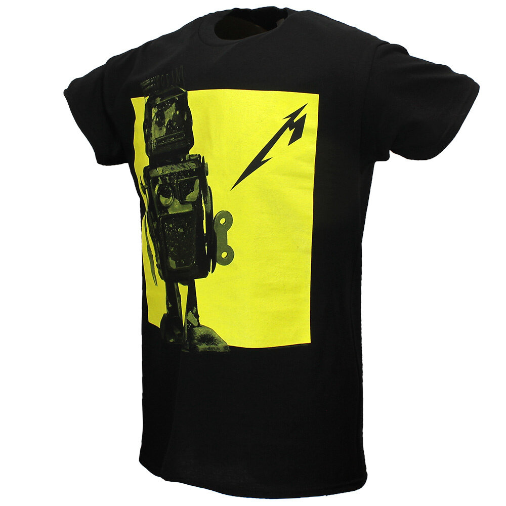 Band Merchandise Metallica 72 Seasons Burnt Robot T-Shirt - Official Merchandise Band Merchandise Metallica 72 Seasons Burnt Robot T-Shirt - Official Merchandise