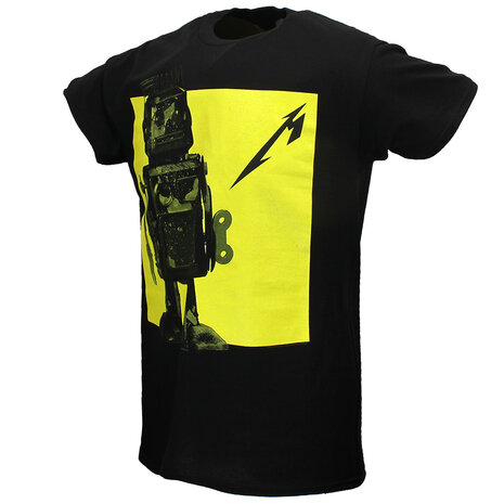 Band Merchandise Metallica 72 Seasons Burnt Robot T-Shirt - Official Merchandise Band Merchandise Metallica 72 Seasons Burnt Robot T-Shirt - Official Merchandise