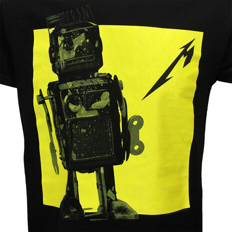 Band Merchandise Metallica 72 Seasons Burnt Robot T-Shirt - Official Merchandise Band Merchandise Metallica 72 Seasons Burnt Robot T-Shirt - Official Merchandise