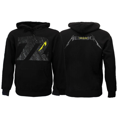 Band Merchandise Metallica 72 Seasons Charred Logo Hoodie Sweater - Official Merchandise Band Merchandise Metallica 72 Seasons Charred Logo Hoodie Sweater - Official Merchandise