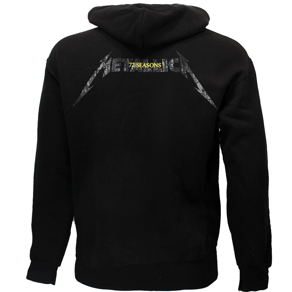 Metallica 72 Seasons Charred Logo Hoodie Sweater - Official Merchandise ...