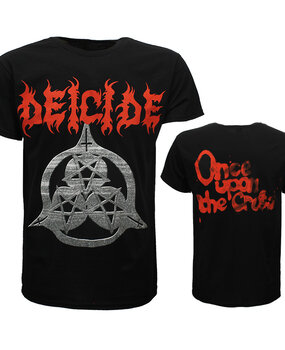 Band Merchandise Deicide Once Upon The Cross T-Shirt Band Merchandise Deicide Once Upon The Cross T-Shirt