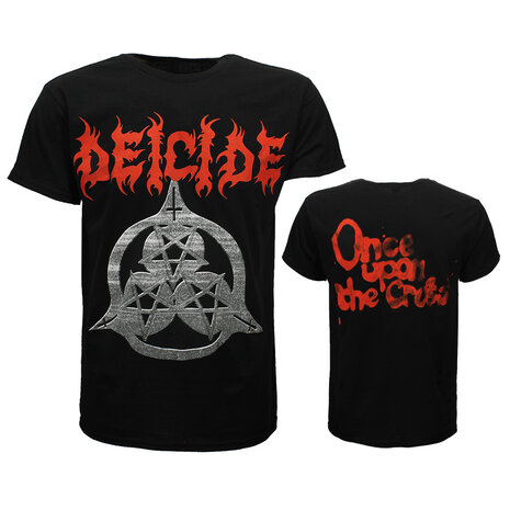 Band Merchandise Deicide Once Upon The Cross T-Shirt - Officiële Merchandise Band Merchandise Deicide Once Upon The Cross T-Shirt - Officiële Merchandise
