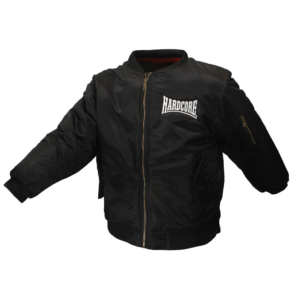 Hardcore Hardcore-Bomberjacke – originelles Design Hardcore Hardcore-Bomberjacke – originelles Design