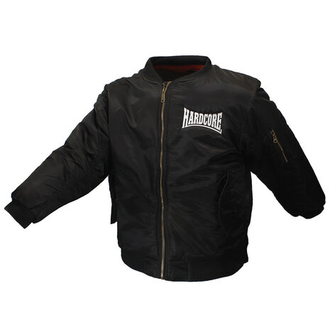 Hardcore Hardcore-Bomberjacke – originelles Design Hardcore Hardcore-Bomberjacke – originelles Design