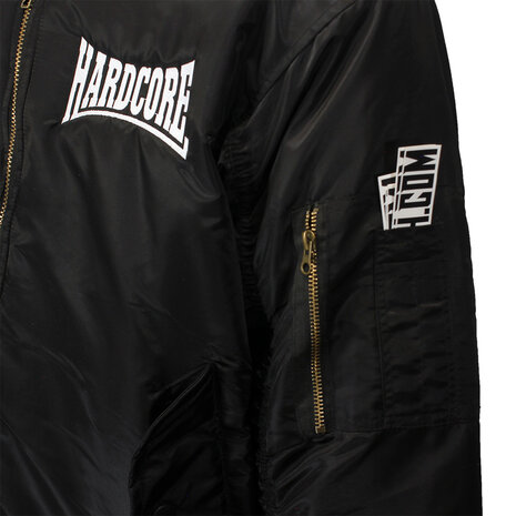 Hardcore Bomber Jacket - Original Design - Popmerch.com