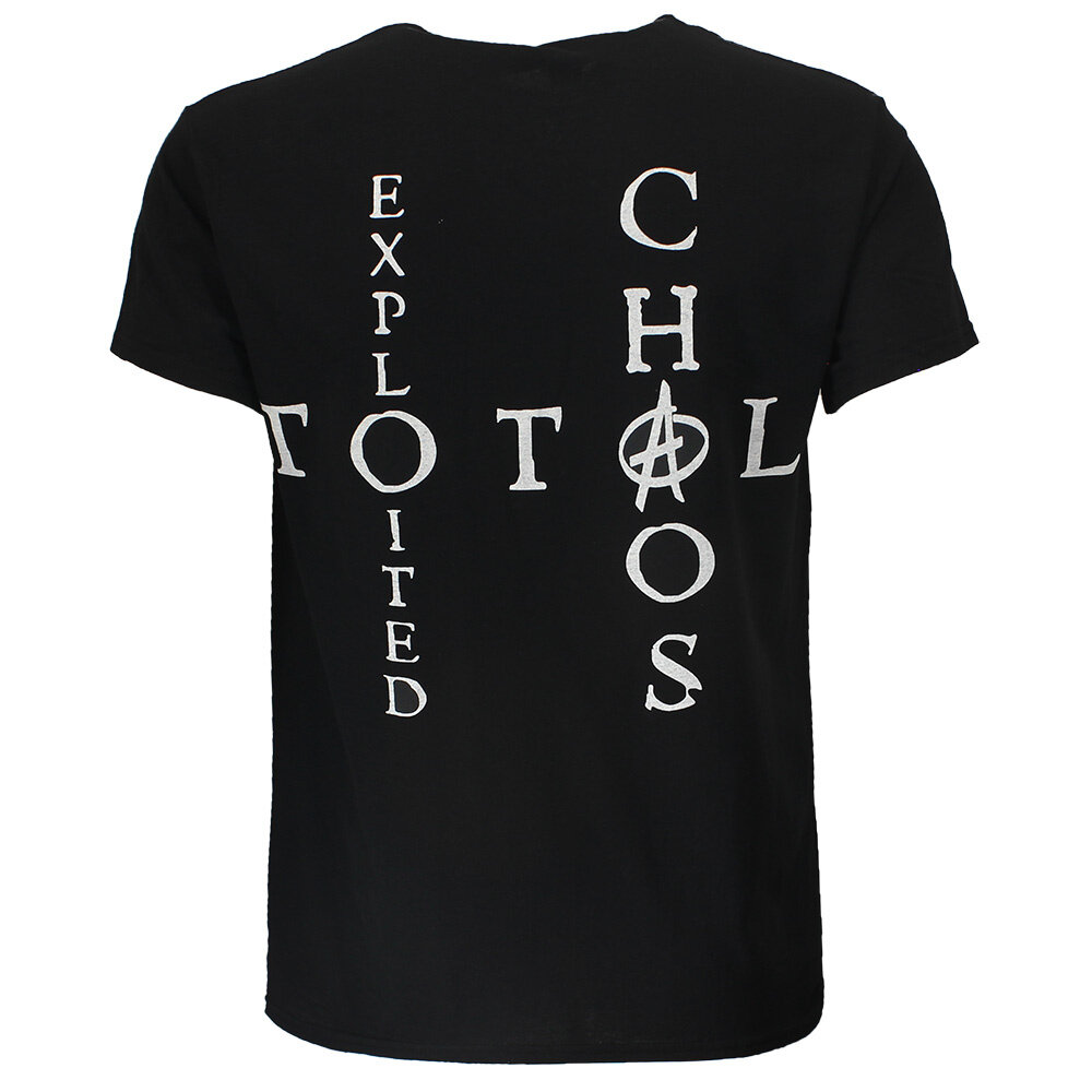 Band Merchandise Das ausgebeutete Mohican-Schädel-T-Shirt – offizielles Merchandise Band Merchandise Das ausgebeutete Mohican-Schädel-T-Shirt – offizielles Merchandise