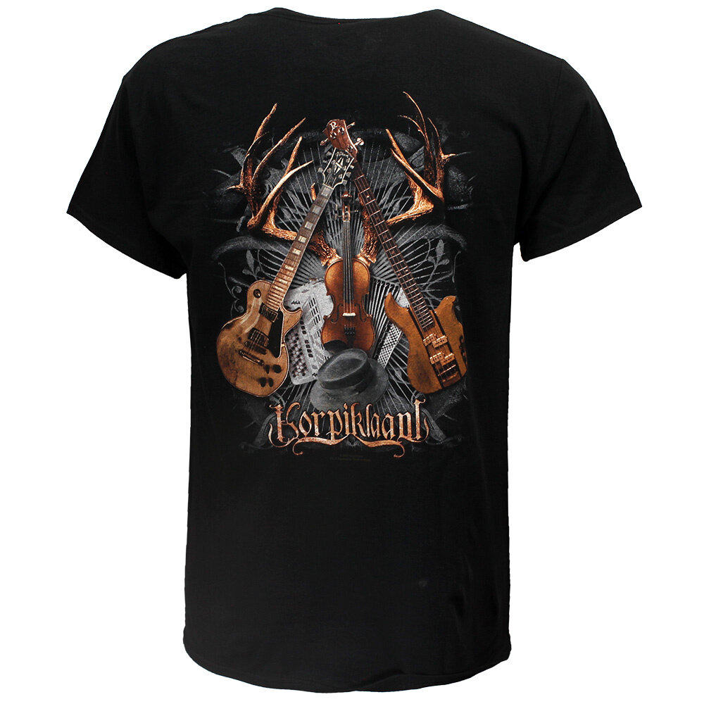 Band Merchandise Korpiklaani Shaman Drum T-Shirt - Officiële Merchandise Band Merchandise Korpiklaani Shaman Drum T-Shirt - Officiële Merchandise