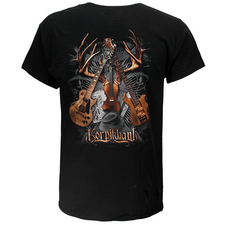 Band Merchandise Korpiklaani Shaman Drum T-Shirt - Officiële Merchandise Band Merchandise Korpiklaani Shaman Drum T-Shirt - Officiële Merchandise