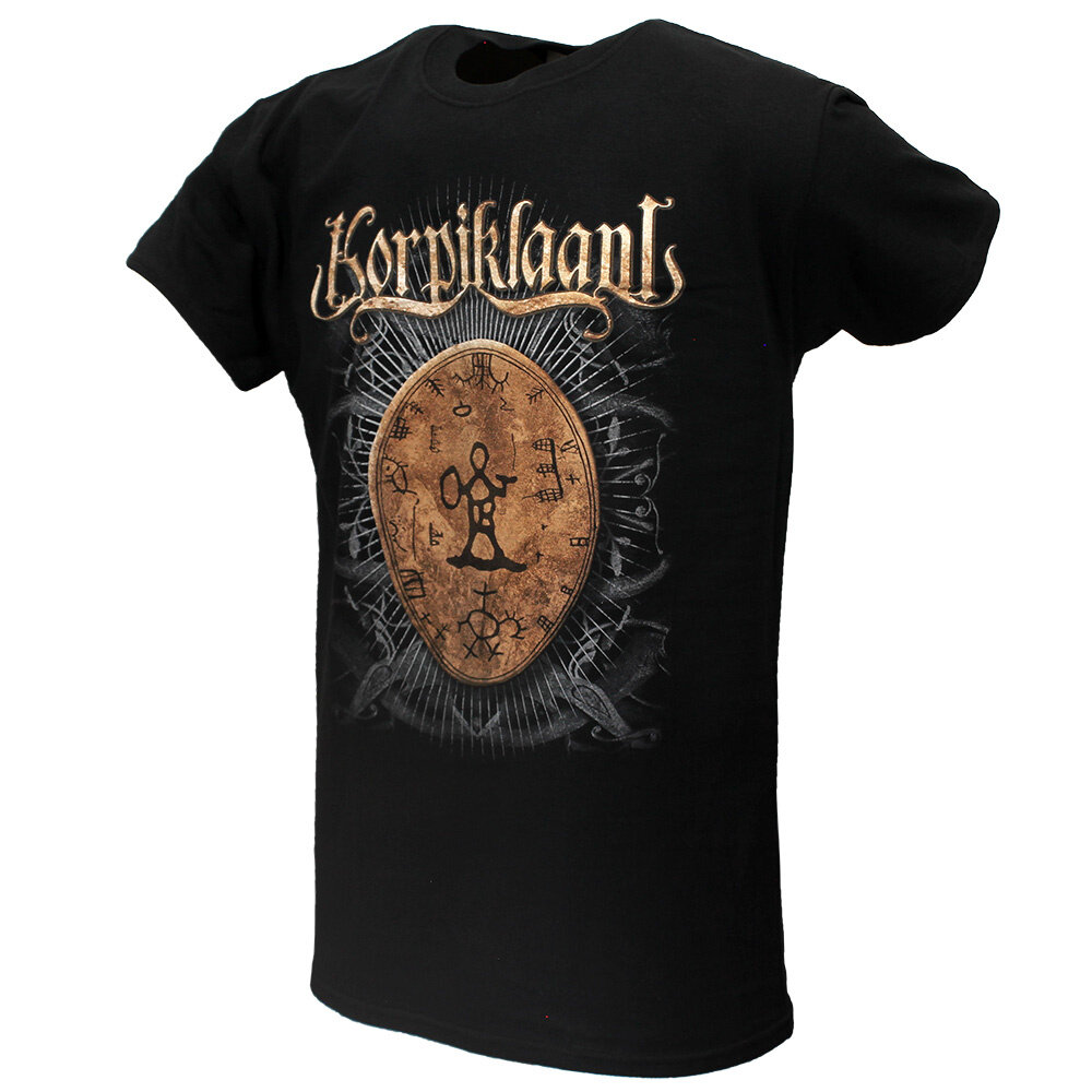 Band Merchandise Korpiklaani Schamanen-Trommel-T-Shirt – offizielles Merchandise Band Merchandise Korpiklaani Schamanen-Trommel-T-Shirt – offizielles Merchandise