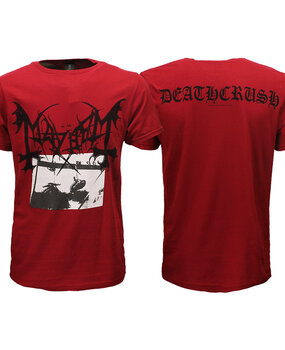 Band Merchandise Mayhem Deathcrush T-Shirt Band Merchandise Mayhem Deathcrush T-Shirt