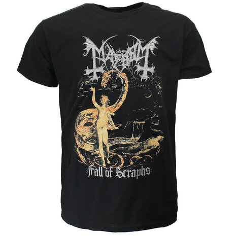 Band Merchandise Mayhem Fall of Seraphs T-Shirt - Officiële Merchandise Band Merchandise Mayhem Fall of Seraphs T-Shirt - Officiële Merchandise