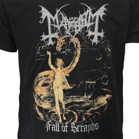 Band Merchandise Mayhem Fall of Seraphs T-Shirt - Officiële Merchandise Band Merchandise Mayhem Fall of Seraphs T-Shirt - Officiële Merchandise