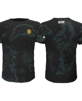 World of Warcraft World of Warcraft WoW Azeroth Map T-Shirt World of Warcraft World of Warcraft WoW Azeroth Map T-Shirt