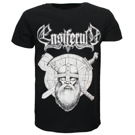 Band Merchandise Ensiferum Schwert und Axt Wikinger T-Shirt – Offizielles Merchandise Band Merchandise Ensiferum Schwert und Axt Wikinger T-Shirt – Offizielles Merchandise