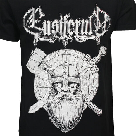 Band Merchandise Ensiferum Sword and Axe Viking T-Shirt - Officiële Merchandise Band Merchandise Ensiferum Sword and Axe Viking T-Shirt - Officiële Merchandise