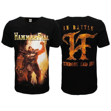 Band Merchandise HammerFall Dethrone and Defy T-Shirt - Officiële Merchandise