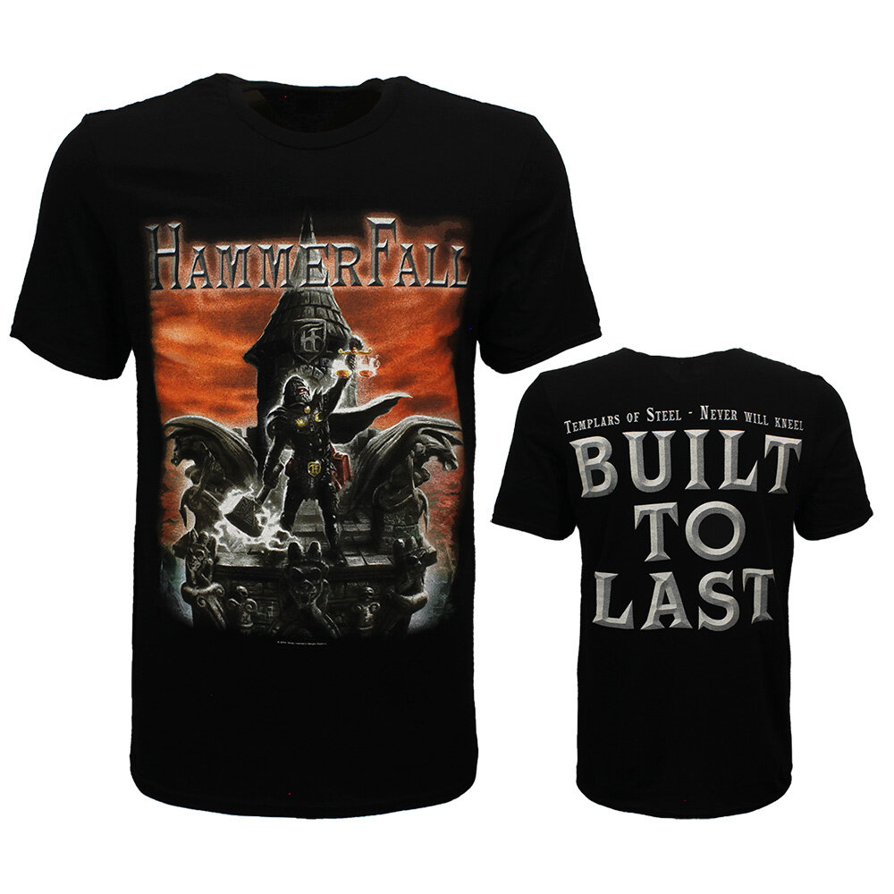 Band Merchandise HammerFall Built to Last T-Shirt – Offizielles Merchandise