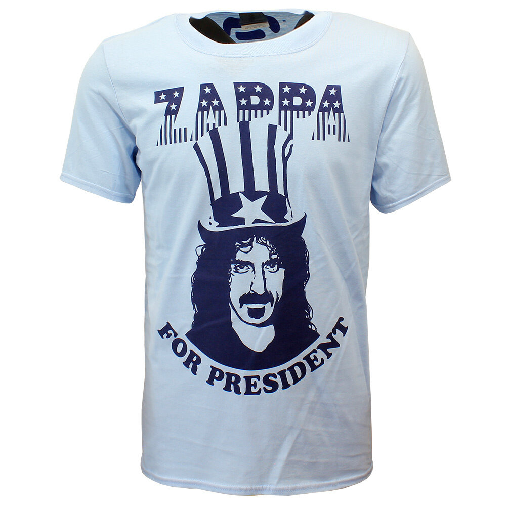Band Merchandise Frank Zappa For President T-Shirt - Official Merchandise Band Merchandise Frank Zappa For President T-Shirt - Official Merchandise