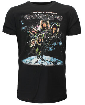 Band Merchandise Europe The Final Countdown T-Shirt Band Merchandise Europe The Final Countdown T-Shirt