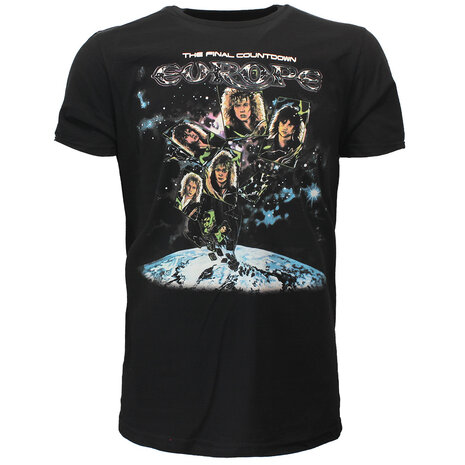 Band Merchandise Europa The Final Countdown T-Shirt – Offizielles Merchandise
